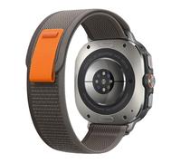GANYUU Bracciale per Samsung Galaxy Watch Ultra Strap 47mm Accessori Cinturino sportivo in nylon Trail loop correa Cinturini per orologi(Black Gray)