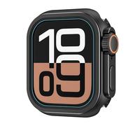 GANYUU Cassa Del Paraurti In Metallo Per Apple Watch 46mm 45mm 44mm Protector Frame Cover Per iWatch Serie 10 9 8 7 6 5 SE Cambiare A Ultra 2 49mm, 44mm, Agata