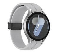 GANYUU Cinghia di silicone originale per samsung galaxy orologio 6 cassic 43mm 47mm 5pro da 45 mm orologio Fe 4 5 6 7 40 44 mm Bracciale a fibbia magnetica Bracciale(Gray-B,For Watch 4 Series)