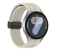 GANYUU Cinghia di silicone originale per samsung galaxy orologio 6 cassic 43mm 47mm 5pro da 45 mm orologio Fe 4 5 6 7 40 44 mm Bracciale a fibbia magnetica Bracciale(Starlight-B,For Watch 6 Series)