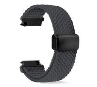 GANYUU Cinturini in nylon Cinturini per orologi in nylon intrecciato a sgancio rapido Cinturino sportivo di ricambio elastico per uomo e donna 20mm 22mm(Grey,22mm)