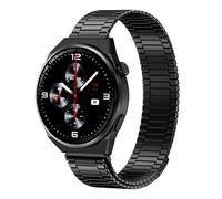 GANYUU Cinturino ad anello magnetico da 22 mm per GTR 2 3 4 2e 3Pro GTR 47 mm per Huawei Watch 5 4 GT3 GT2E Mi Watch Color/S1 per Samsung Galaxy 3 4 5 6 7 cinturini da 45 mm(Black)