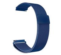 GANYUU Cinturino ad anello milanese da 18 mm 20 mm 22 mm per Huawei Watch GT 4 41 mm 46 mm cinturino in metallo cinturino in acciaio inossidabile (blu, 18 mm), 18mm, agata