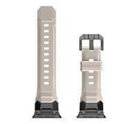 GANYUU Cinturino FKM cinturino per Apple Watch S10 46mm 42mm Ultra 49mm 45mm 44mm Cinturini in gomma fluorurata cinturino impermeabile(F,45mm)