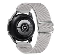 GANYUU Cinturino in nylon da 20 mm 22 mm per Gamrmin Vivoactive3 4 5 Venu2 HR Plus Sq Bracciale elastico regolabile per cinturini Forerunner265/255/245/645/754/735/945/955 Approach S12(Light gray,20mm