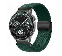 GANYUU Cinturino in nylon da 22 mm e 20 mm per Huawei Watch GT4/Pro 46 mm/GT3/GT2 2e, traspirante, per Samsung Watch 6/5/4/3/Gear S3, For other 22mm, Agata