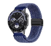 GANYUU Cinturino in nylon da 22 mm e 20 mm per Huawei Watch GT4/Pro 46 mm/GT3/GT2 2e, traspirante, per Samsung Watch 6/5/4/3/Gear S3, For other 20mm, Agata