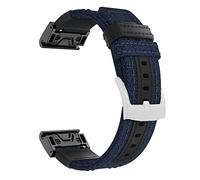 GANYUU Cinturino in nylon per orologio Garmin Fenix 7X 6X Pro 7 7S 6 6S 5X 5 5S Plus VERTIX Epix Gen 2 Hook and Loop Quick Dry Strap 2, For Fenix 3 HR D2 bravo, Agata