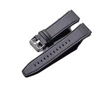 GANYUU Cinturino in pelle da 22 mm per HUAWEI Watch GT 2 Pro GT2 2e Smart Watch Band Sostituzione Bracciale GT 3 46 mm GT Runner Accessori (colore: pelle nero, taglia: GT3 46 mm)