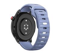 GANYUU Cinturino in silicone 20mm 22mm per Samsung Galaxy Watch 6/5/4 44mm 40mm 6/4Classic 43mm 47mm Bracciale a fascia per Huawei Watch GT3 4Pro Cinturini(Ocean Blue,22mm)