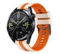 GANYUU Cinturino in silicone da 20 mm e 22 mm, per orologi Huawei Watch GT 5/4/3/2, 22MM, Agata