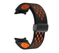 GANYUU Cinturino in silicone da 20 mm per Samsung Galaxy Watch 7 6 5 4 40mm 44mm 5Pro 45mm fibbia magnetica No Gaps Band 6 Classic 43mm 47mm 42 cinturini per bracciale(BO-B,Watch 5 Pro 45MM)