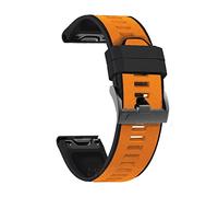 GANYUU Cinturino in silicone per Fenix 6X 6 Pro 5X 5 Plus 3HR D2 Tactix Delta Enduro cinturino a sgancio rapido, 22mm Fenix 5 5Plus, Agata
