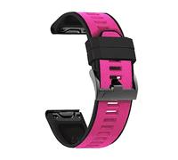 GANYUU Cinturino in silicone per Fenix 6X 6 Pro 5X 5 Plus 3HR D2 Tactix Delta Enduro cinturino a sgancio rapido, 22mm Fenix 5 5Plus, Agata