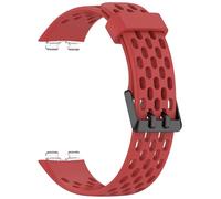 GANYUU Cinturino in silicone per Huawei Band 9 8 cinturini sportivi di ricambio per braccialetto Huawei 8 9 cinturino NFC accessori per orologi intelligenti(Red,Band 9)
