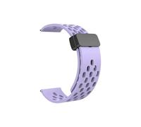 GANYUU Cinturino magnetico in silicone da 22 mm, 20 mm, 18 mm, per Huawei GT5, GT5, Pro, GT4, GT3, 46 mm, traspirante, cinturino sportivo per Huawei Watch GT5 GT4 41 mm, 22mm, Agata