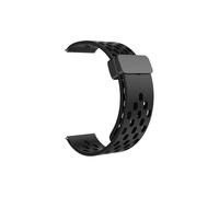 GANYUU Cinturino magnetico in silicone da 22 mm, 20 mm, 18 mm, per Huawei GT5, GT5, Pro, GT4, GT3, 46 mm, traspirante, cinturino sportivo per Huawei Watch GT5 GT4 41 mm, 20mm, Agata