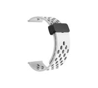 GANYUU Cinturino magnetico in silicone per Huawei GT5, GT5, GT5, Pro GT4, GT3, 46 mm, traspirante, per Huawei Watch GT5, GT4, 41 mm, 18 mm, Agata
