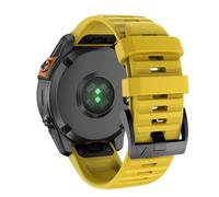 GANYUU Cinturino orologio da 22 mm per Garmin Fenix 6 Pro/Fenix 6/ 7/ 7 Pro/ 5/Epix Pro 47 mm, cinturino in silicone morbido ad innesto rapido da 22 mm per Garmin Forerunner 965/955/945/935(