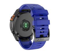 GANYUU Cinturino orologio da 22 mm per Garmin Fenix 6 Pro/Fenix 6/ 7/ 7 Pro/ 5/Epix Pro 47 mm, cinturino in silicone morbido ad innesto rapido da 22 mm per Garmin Forerunner 965/955/945/935(