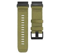 GANYUU Cinturino Quickfit da 26 mm compatibile con Garmin Fenix 7X/6X/5X/Enduro 2, cinturino sportivo in nylon robusto, per Garmin Fenix 7X Pro Sapphire Solar/6X Pro/5X Plus/Tactix 7, Misura unica