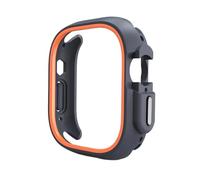 GANYUU Cover in TPU per Apple Watch Ultra Custodia 42mm 46mm 49mm 44mm 45mm 41mm Paraurti protettivo PC Shell per IWatch Series10 9 8 7 6 Se 5 4(BO,45mm)