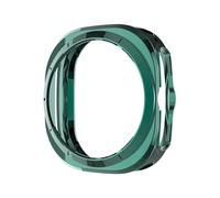 GANYUU Custodia in TPU per Samsung Galaxy Watch 7 Ultra 47mm Protezione morbida per telaio Protezione antigraffio per paraurti per Galaxy Watch Ultra(Green)
