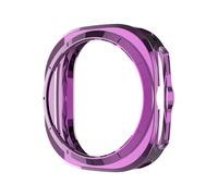GANYUU Custodia in TPU per Samsung Galaxy Watch 7 Ultra 47mm Protezione morbida per telaio Protezione antigraffio per paraurti per Galaxy Watch Ultra(Purple)