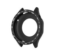 GANYUU Custodia morbida in silicone per Huawei Watch GT 4 46mm Custodia per orologio cava flessibile per Huawei Gt4 41mm Accessori di protezione durevole(BW-B,For GT4 41mm)