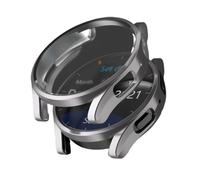 GANYUU Custodia morbida per orologio in TPU per Samsung Watch 5 40mm con protezione per lo schermo per Galaxy Watch 5 44mm Cover paraurti all-inclusive(Gray,Watch 5 40mm)