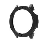GANYUU Custodia rigida per PC per Huawei Watch GT 5 41mm 46mm Custodia protettiva per PC per Huawei GT 5 Pro 42mm 46mm Accessori per custodia con cinturino(Black-GT5 46mm)