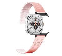 GANYUU Nessun cinturino in silicone Galaxy per Samsung Galaxy Watch Ultra Bracciale sportivo magnetico da 47 mm per cinturino Galaxy Watch 7Ultra(RLPB)
