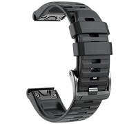 GANYUU Per cinturini Fenix 8 cinturino da 22 mm per Fenix 7/Fenix 6 Pro/Fenix 5/Fenix 5 Plus/Forerunner 935/Forerunner 945/Approach S60/Quatix 5 cinturino(Black)