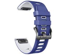 GANYUU Per cinturini per orologi in silicone Fenix 8 Band da 22 mm per Fenix 7 / Fenix 6 / Fenix 5 / Fenix 5 Plus/Fenix 6 Solor/Fenix 6 Pro/Forerunner 935 / Forerunner 945 /Approach S60