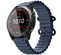 GANYUU Per cinturino orologio Garmin Fenix 6 Band 22mm Ocean per Fenix 7, Fenix 5, Fenix 6 Pro, Fenix 5 Plus, Forerunner 955/945, Approach S60/S62, Epix(Slate)