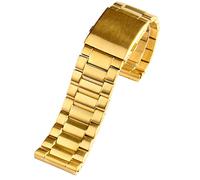 GANYUU Per diesel DZ7333 DZ4344 Orologio grande quadrante Uomini metallo cinturino in acciaio inox cinturino oro 24MM 26MM 28MM Bracciale, 26mm, Agata