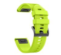 GANYUU Per Fenix 5X Band 26mm Larghezza cinturino orologio in morbido silicone per Fenix 6X/Fenix 7X/Fenix 5X Plus/Fenix 6X Pro/Fenix 3/Fenix 3 HR/Tactix/Descent MK1/D2 Delta PX/D2 cintu