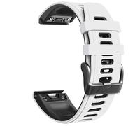 GANYUU Per Fenix 6S Pro Cinturini per Fenix 6S/Fenix 7S/Fenix 5S / 5S Plus/D2 Delta S Smartwatch (Bianco-nero)(White-black)