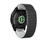 GANYUU Per Fenix 8X Fenix 7X Sport 22mm 26mm Cinturino per Garmin Fenix 7/Fenix 6/Fenix 5/Fenix 6X Pro/Fenix 3/HR/Descent MK1/D2 Delta PX/D2 Cinturini(Black gray,26mm)