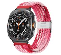 GANYUU Per Galaxy Watch Ultra 47mm Cinturini per orologi Bracciale con cinturino ad anello singolo intrecciato elastico in nylon(SummerPSS)