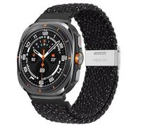 GANYUU Per Galaxy Watch Ultra 47mm Cinturini per orologi Bracciale con cinturino ad anello singolo intrecciato elastico in nylon(StarBSS)