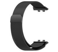 GANYUU Per OPPO cinturino per orologio OPPO Cinturino magnetico in acciaio a 2 griglie da 42 mm 46 mm, 46mm, nero e arancione, agate