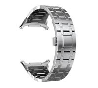 GANYUU Per Samsung Watch 7 Ultra 47mm Cinturino per orologio Bracciale a maglie Per Galaxy Ultra 7 47MM Cinturini per orologi con cinturino in metallo senza spazi vuoti(S)