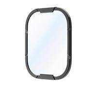 GANYUU Protezione dello schermo in vetro temperato per Apple Watch Ultra 2 49mm Vetro paraurti in metallo Antigraffio iWatch Series Ultra 49MM Accessori(Black)