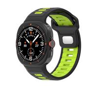 GANYUU Sport Cinturino In Silicone Per Galaxy Watch Ultra 47mm Morbido Loop Due Colori Banda Per Galaxy 7 Ultra Nessun Gaps Cinturino, Galaxy Ultra 47mm, Agata