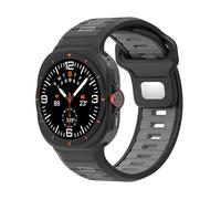 GANYUU Sport Cinturino In Silicone Per Galaxy Watch Ultra 47mm Morbido Loop Due Colori Banda Per Galaxy 7 Ultra Nessun Gaps Cinturino, Galaxy Ultra 47mm, Agata