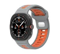 GANYUU Sport Cinturino In Silicone Per Galaxy Watch Ultra 47mm Morbido Loop Due Colori Banda Per Galaxy 7 Ultra Nessun Gaps Cinturino, Galaxy Ultra 47mm, Agata