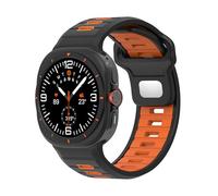GANYUU Sport Cinturino In Silicone Per Galaxy Watch Ultra 47mm Morbido Loop Due Colori Banda Per Galaxy 7 Ultra Nessun Gaps Cinturino, Galaxy Ultra 47mm, Agata