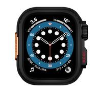 GANYUU Watch Cassa dell'orologio Per 44mm 45mm 46mm 42mm 49mm Cassa dell'orologio in metallo(Black,44mm)
