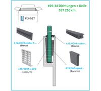 Ganzglasgeländer Alluminio Y-Bodenprofil 3,0kN Vetro Balcone Glasgeländer